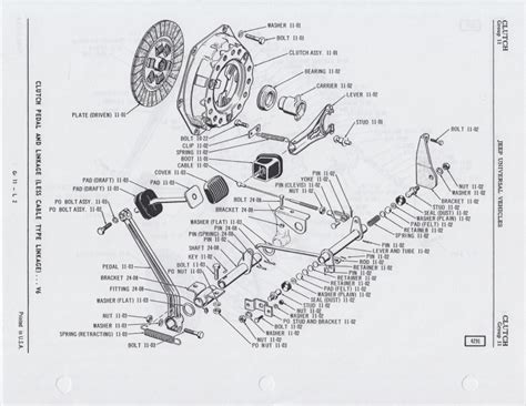 1968 mustang clutch diagram